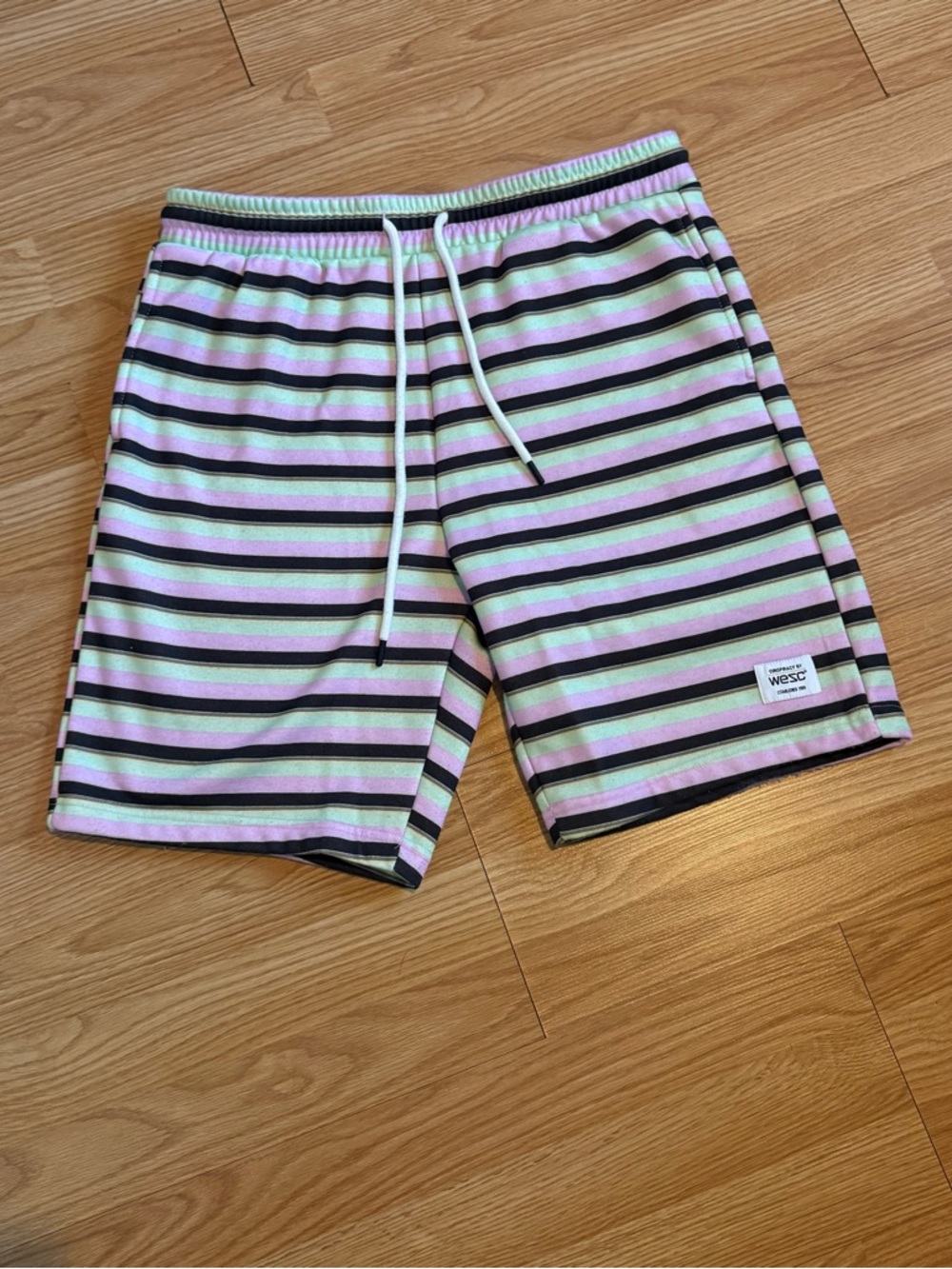 Conspiracy by WESC Striped Shorts